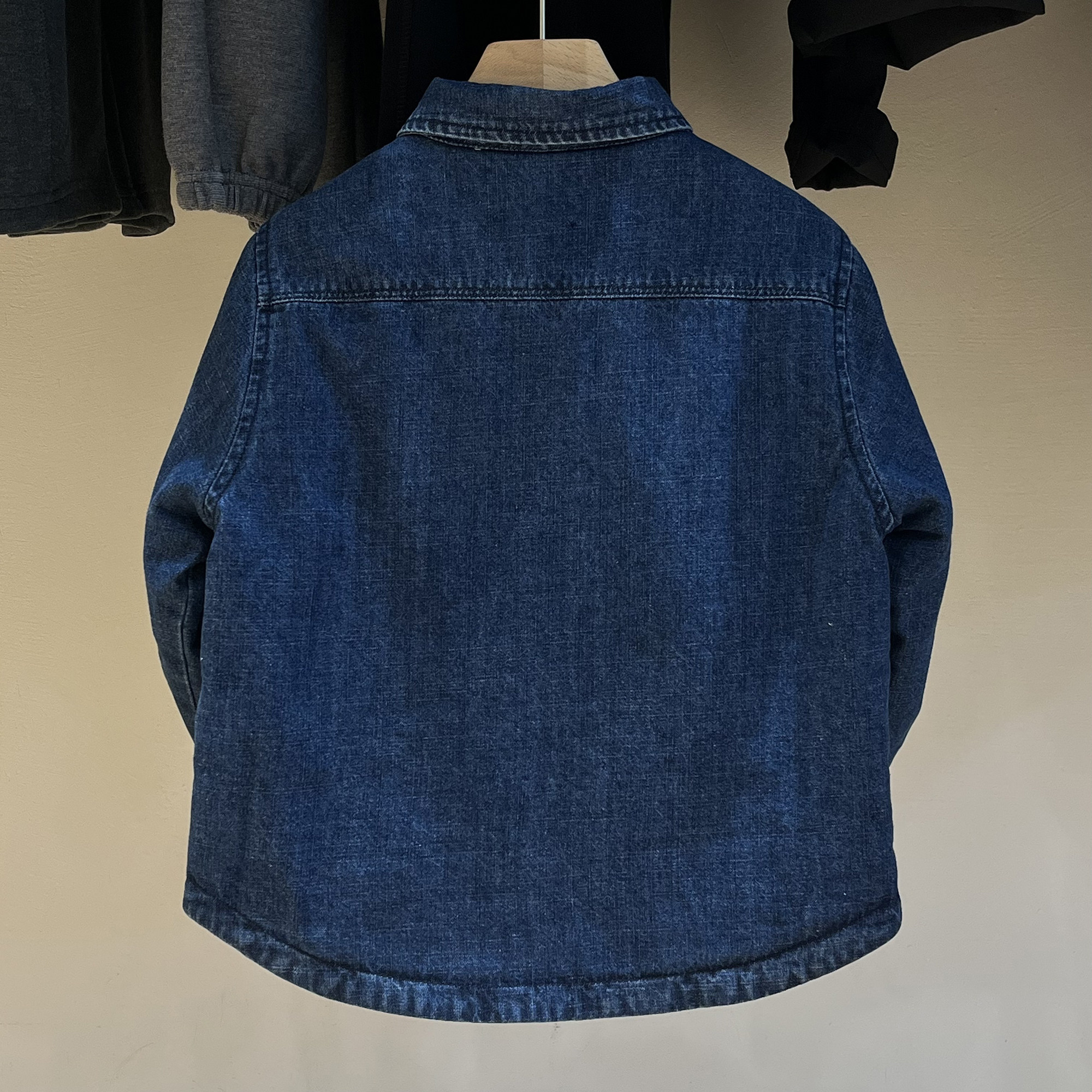 ResumeHome简历童装男童夹棉加厚棉服儿童秋冬牛仔纯棉衬衫外套潮,淘宝优惠券,粉丝福利购,淘宝优惠卷