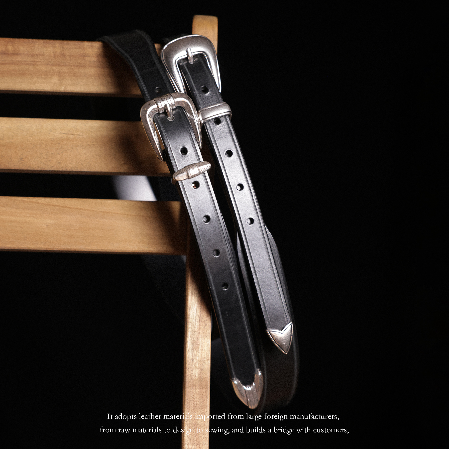 HALF WORK 美式牛仔骑兵皮带复古植鞣革手工纯牛皮真皮腰带男女款,淘宝优惠券,粉丝福利购,淘宝优惠卷