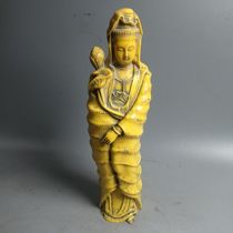 Tibet old feeder Guanyin pendulum size approx. 20 * 5 5 5 * 5 cm Weight approx. 394 gr Ancient gameplay Old objects