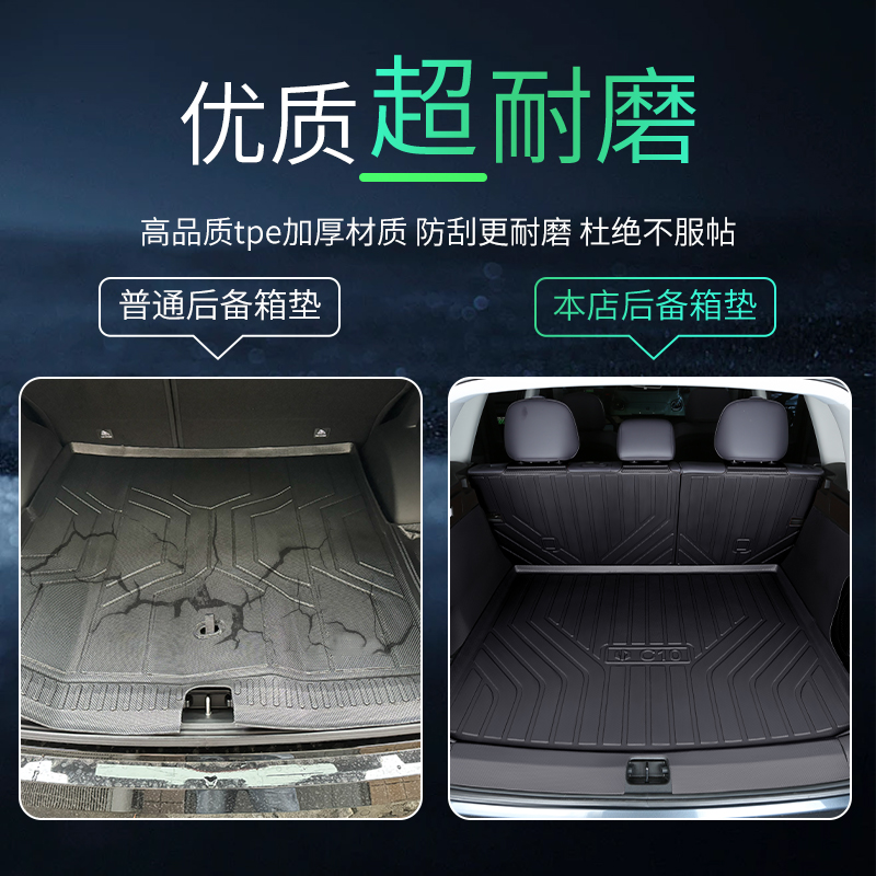 2026款零跑C10后备箱垫TPE尾箱垫配件车内用品汽车防水专用改装26 - 图0