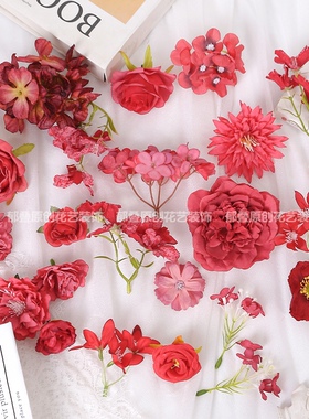 DIY手工汉服头饰痛包婚庆装饰花