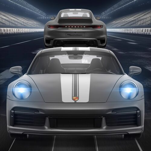 RASTAR星辉保时捷911GT2RS遥控汽车rc跑车漂移男孩玩具赛车模型 - 图2