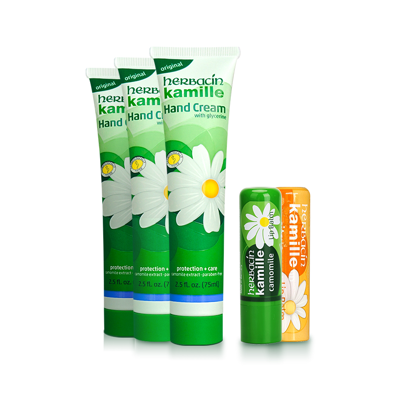  Herbacin海外手部保养套装