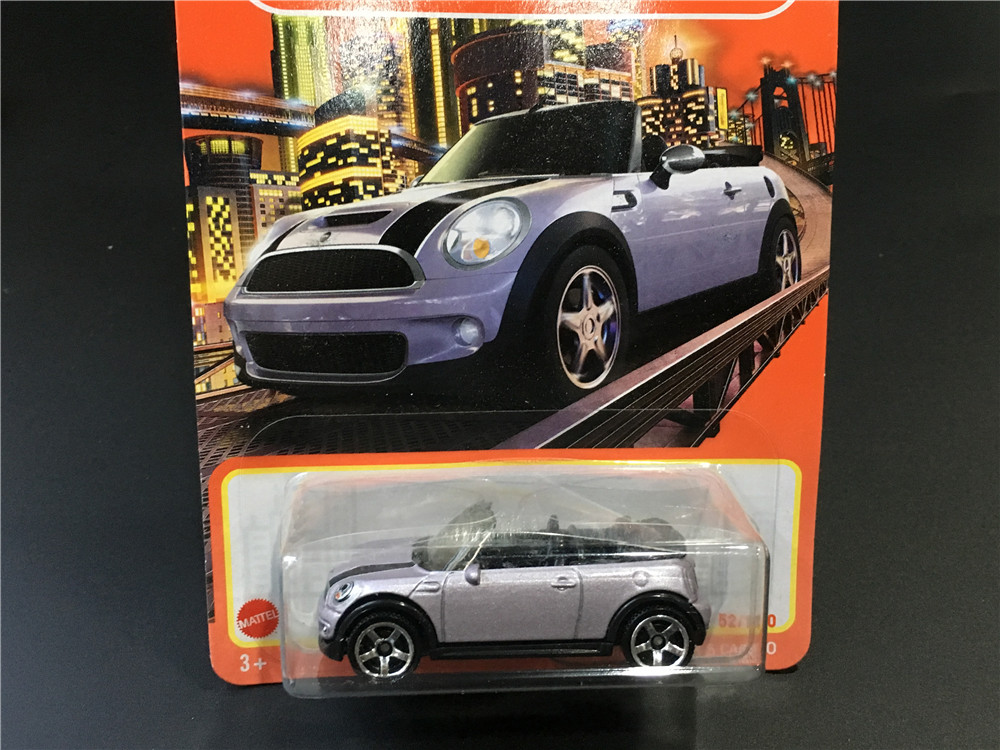 MATCHBOX火柴盒城市英雄小车迷你库珀敞篷2010 MINI COOPER S 21V-图2