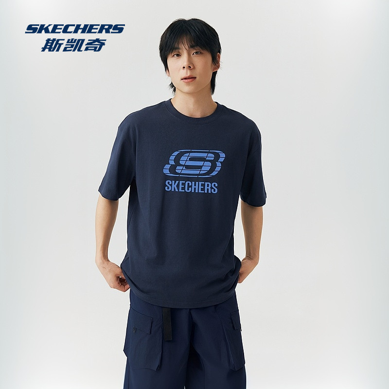 Skechers ˹���� 2026�ļ��¿� ��֯����T�� ���Գ������ 69Ԫ