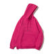 Loose embroidered rose red sweatshirt for autumn men and women
