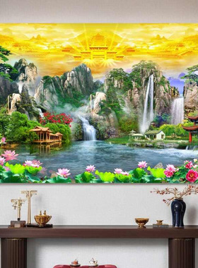 无活物堂口背景图贴画仙