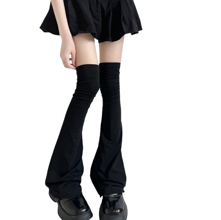 四十只狮白色长筒袜套弹力微压黑色腿套女夏季喇叭jk过膝堆堆袜子,淘宝优惠券,粉丝福利购,淘宝优惠卷