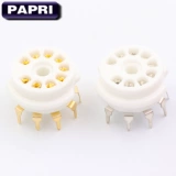 Маленькая 9 -писковая электронная трубка сиденья высокой качественной керамики чистого медного золота с небольшим девятью девятью желчными проток