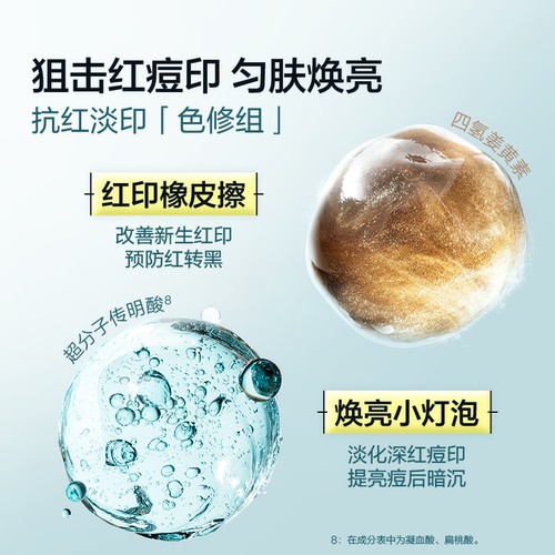 【会员专享】悦芙媞修红精华5ml改善泛红+洁颜蜜9ml洗卸控油-BY - 图2