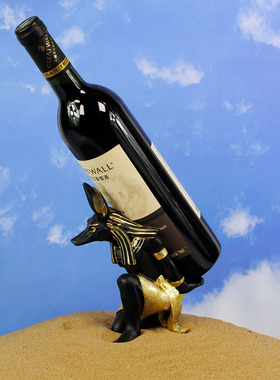 贝斯特酒吧装饰品埃及红酒架创意