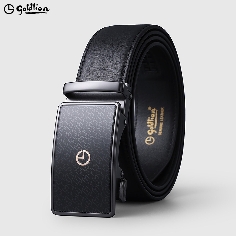 金利来皮带男新款品牌logo暗纹防指纹自动扣商务头层牛皮皮带腰带,淘宝优惠券,粉丝福利购,淘宝优惠卷