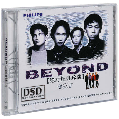 黄家驹 Beyond乐队专辑经典珍藏1+2车载CD碟正版唱片光辉岁月-图0