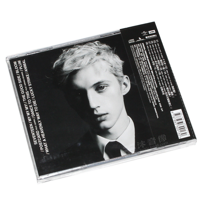 特洛伊希文/特洛耶希文 Troye Sivan 戳爷新专辑 bloom CD 正版 - 图2