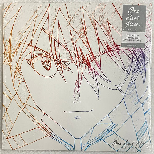 宇多田光专辑 One Last Kiss EVA新世纪福音战士 黑胶唱片 蓝胶LP - 图1
