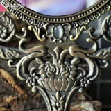 Ретро большое двусторонное милое крутящиеся зеркало для принцессы, наряжаться