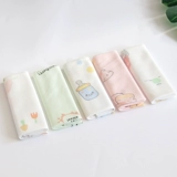 Детский хлопковый носовой платок для новорожденных, детские влажные салфетки для умывания, слюнявчик, хорошо впитывает воду