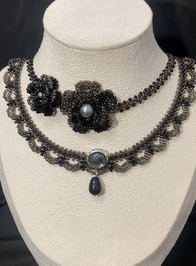 新款女神米珠项链手工颈环气质ins度假文艺小众项链