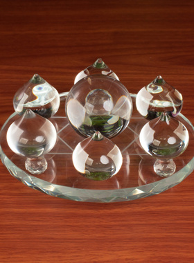 李居明不倒水家居桌面摆件