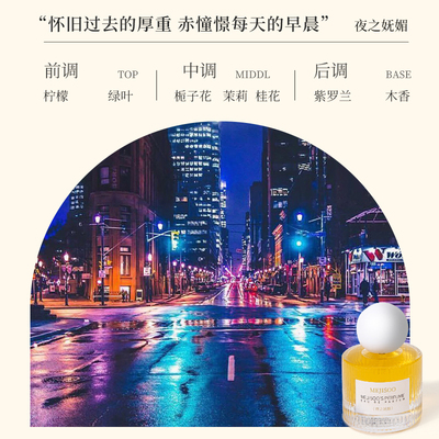 【2瓶装】CS依姿露MEJISOO系列物语香水真我邂逅夜之妩媚