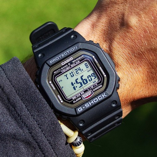 卡西欧GWB5600 GSHOCK光能电波蓝牙方块手表男MIP高清屏GW-BX5600 - 图2