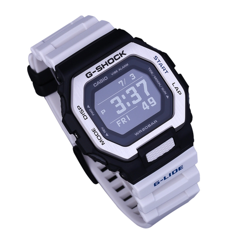 卡西欧五十岚联名款 G-SHOCK小方块蓝牙跑步测速手表潮汐 GBX-100 - 图3