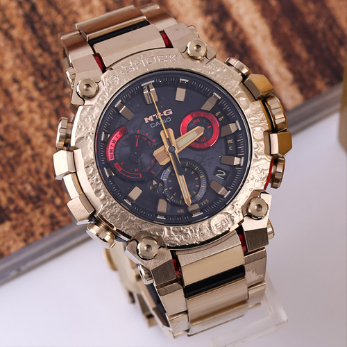 黑悟空卡西欧40周年限定 GSHOCK极光光能电波蓝牙手表男MTG-B3000 - 图2