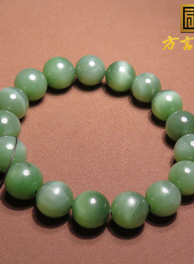 美美哒俄料老坑料猫眼碧玉女神串