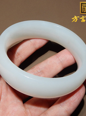 方言和田玉青海老坑油润手镯