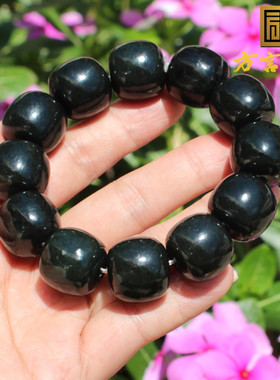 方言和田玉塔县青玉高油高脂手串