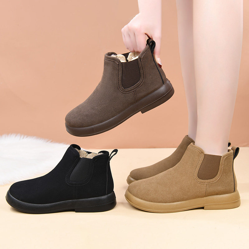 冬季老北京棉鞋女高帮保暖雪地靴防寒加厚妈妈鞋加绒防滑女士短靴,淘宝优惠券,粉丝福利购,淘宝优惠卷