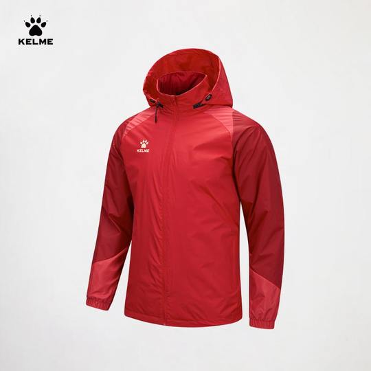 KELME卡尔美新品运动风衣男足球训练骑行休闲跑步户外防风雨外套
