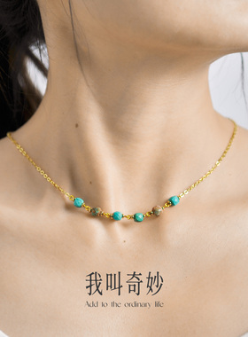小众设计感高级新中式颈链饰女王
