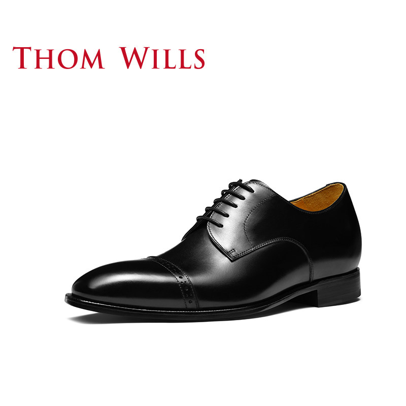 thomwills男士增高手工英伦皮鞋 thomwills正装皮鞋