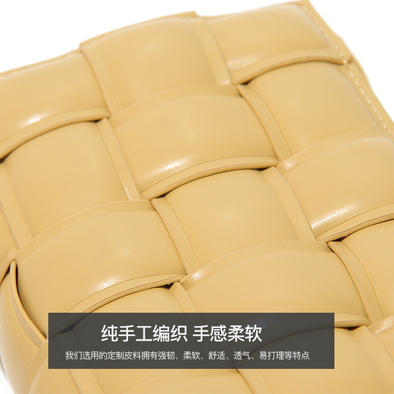 小ck明星小众小静编织枕头单肩女包 花田村女士包袋