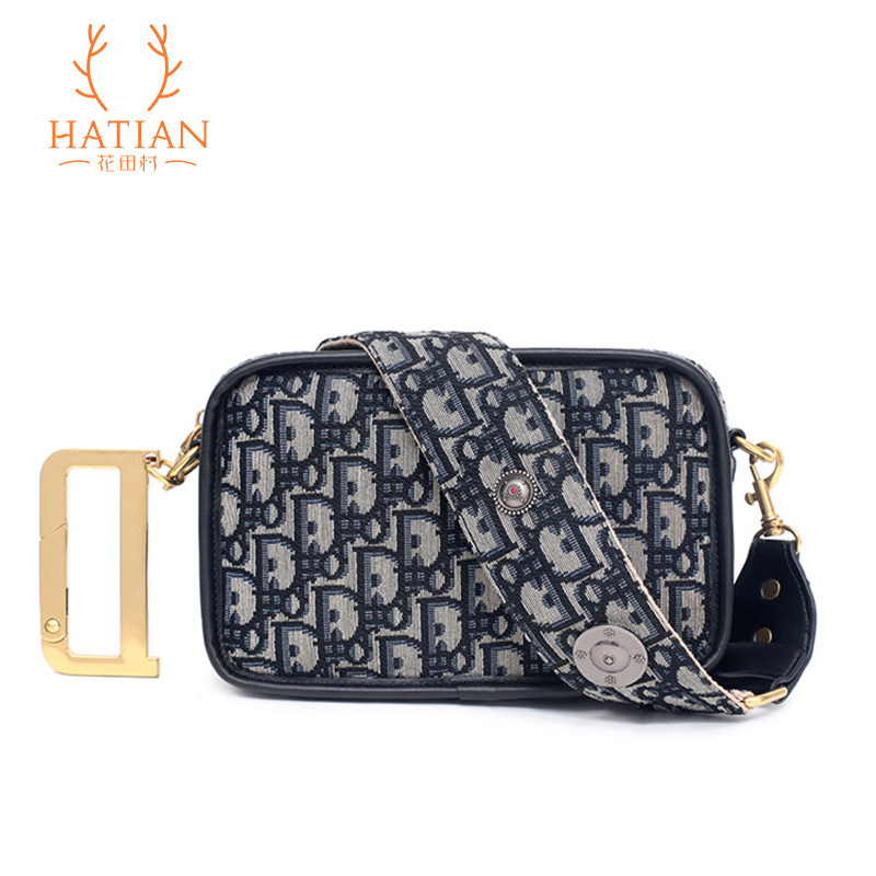 王子文同款网红小包包2020小方包 花田村女士包袋