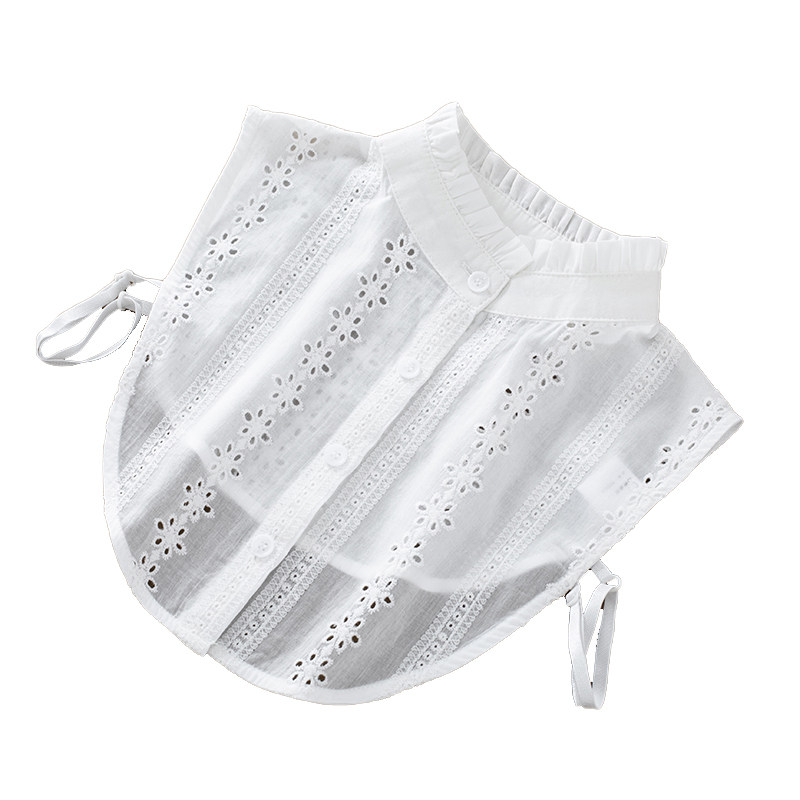 假领子女百搭假领荷叶边立领木耳领白色假衣领秋冬毛衣装饰衬衣领,淘宝优惠券,粉丝福利购,淘宝优惠卷