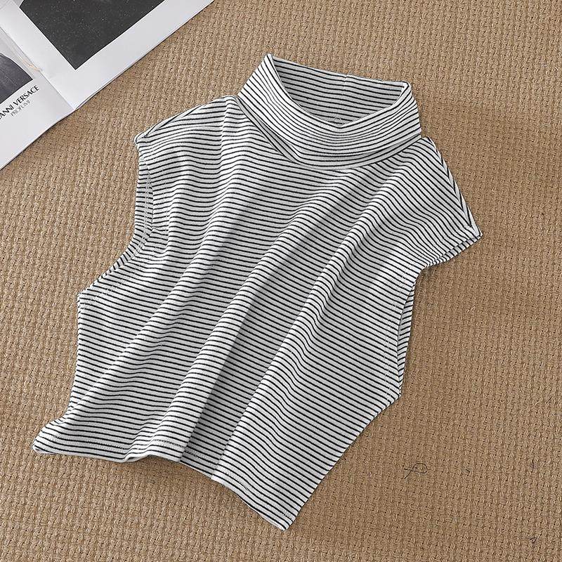 LRXN保暖假领子女百搭假领条纹毛衣装饰领打底假衣领秋冬半高领,淘宝优惠券,粉丝福利购,淘宝优惠卷