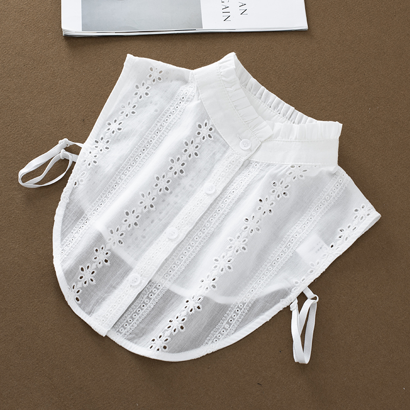 假领子女百搭假领荷叶边立领木耳领白色假衣领秋冬毛衣装饰衬衣领,淘宝优惠券,粉丝福利购,淘宝优惠卷