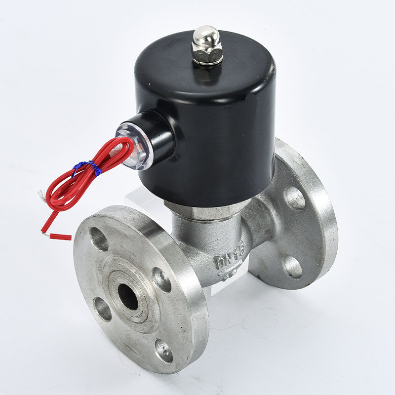 zbsf蒸汽电磁阀220v24v不锈钢法兰耐高温控制dn15/20/25/32/40/50