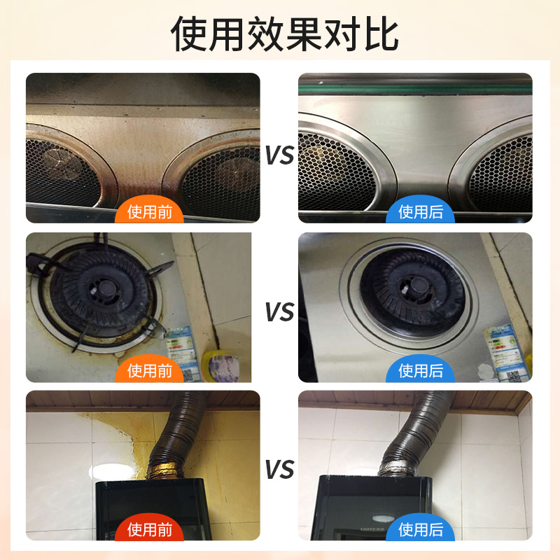 aoudy旗舰店澳洲洗抽油烟机清洗剂强力去油污神器厨房重油污净清洁除油2