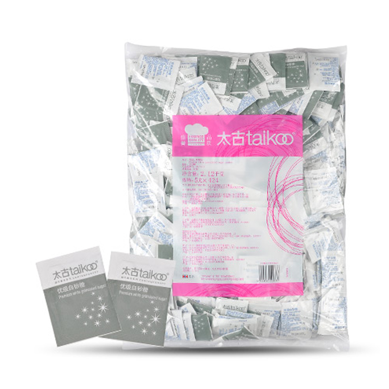 Taikoo太古白砂糖包咖啡伴侣调糖好搭档大包装424包*5g咖啡调糖包