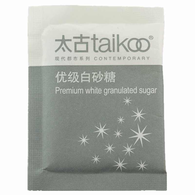Taikoo太古白砂糖包咖啡伴侣调糖好搭档大包装424包*5g咖啡调糖包