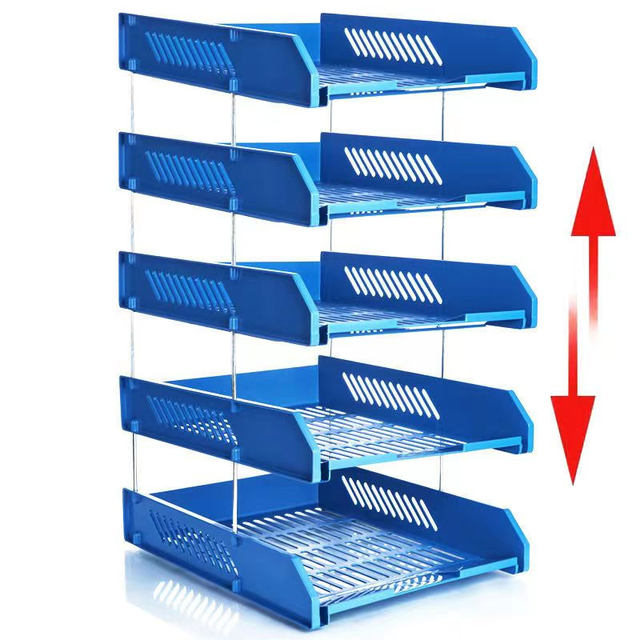 Office a4 file rack storage box desktop
