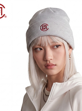 CLOT秋冬季保暖刺绣冷帽男女同款