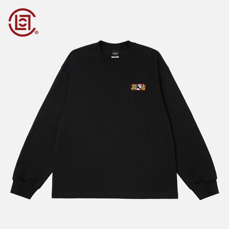 【CLOTTEE by CLOT】凝结熊猫徽章长袖T恤 瑞系列 陈冠希主理 - 图0