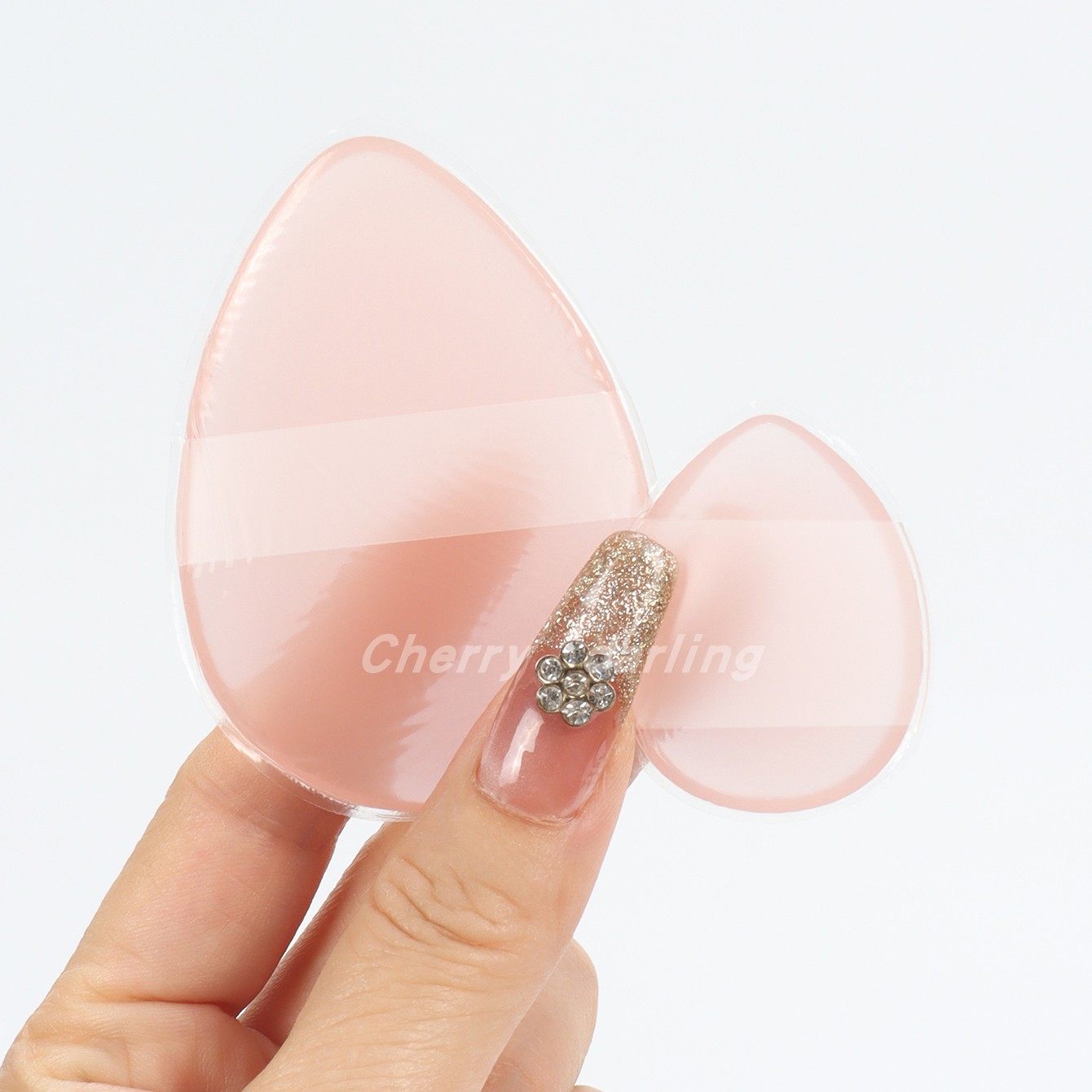 透明硅胶粉扑果冻气垫上妆粉扑上妆粉扑身体乳BB霜粉扑服帖不吃粉,淘宝优惠券,粉丝福利购,淘宝优惠卷