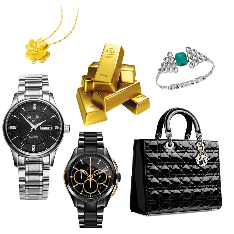 高价回收奢侈品包包二手手表名表钻石钻戒黄金首饰手链项链名包 - 图3