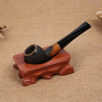 Tobacco-fighting accessories portable single-seat solid wood tobacco hopper single cigarette holder fRjPsB706X