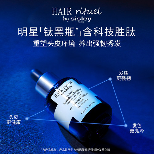 【七夕礼物】sisley希思黎睿秀钛黑瓶赋活强韧护发精华液 舒缓 - 图1